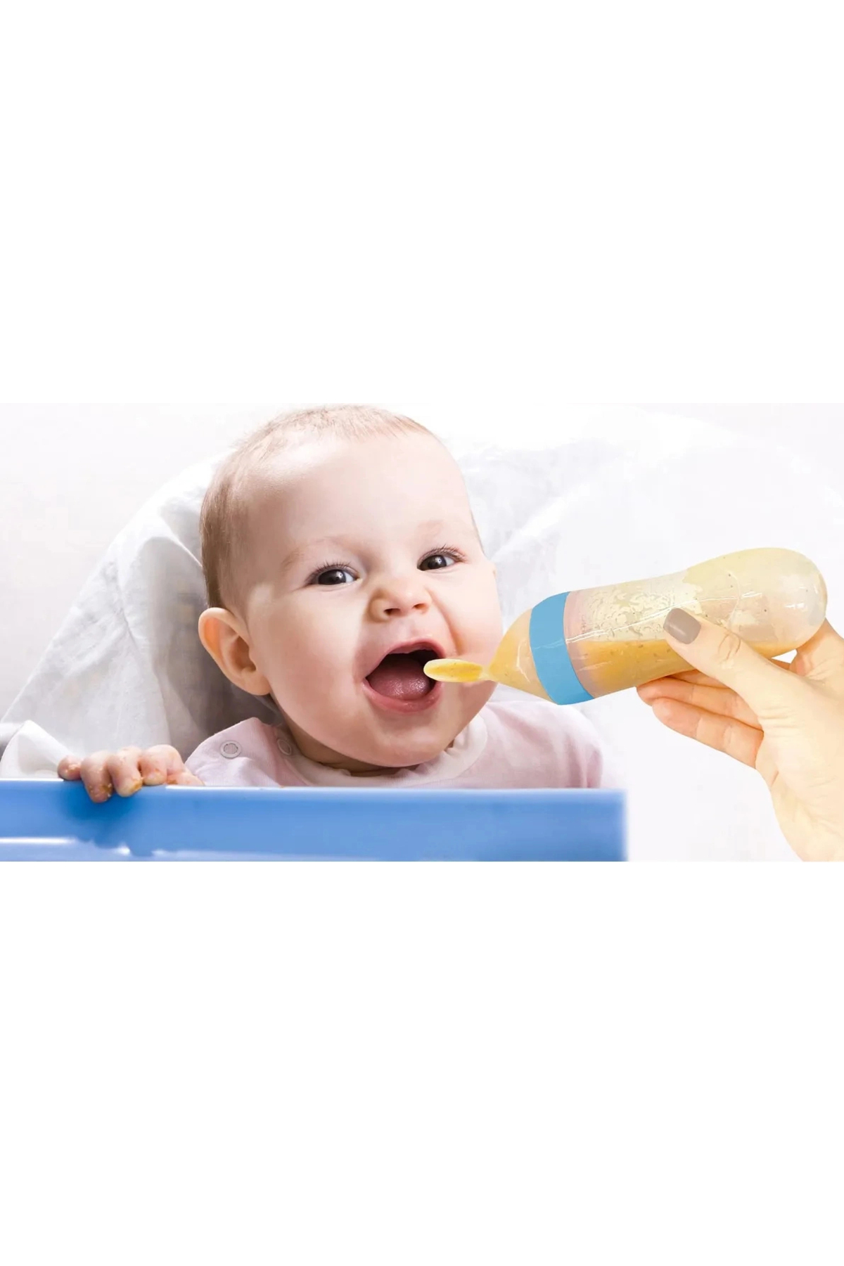 Babyjem Sıkmalı Kaşık Mavi fotoğrafı 3 (önizleme)