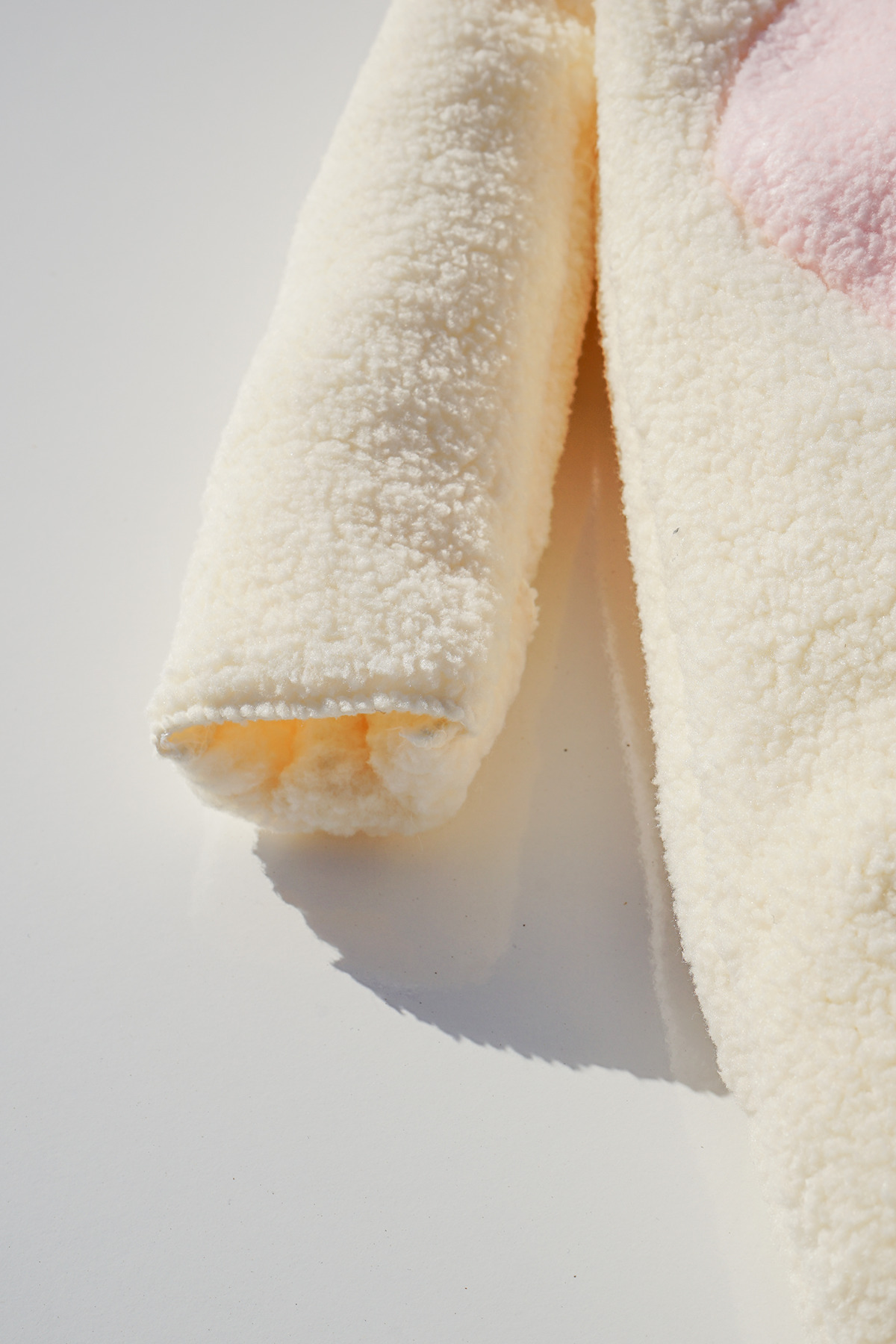 ipek atlas Kız Erkek Bebek Ve Çocuk Peluş Fermuarlı Kışlık Tavşan Tulum fotoğrafı 5 (önizleme)