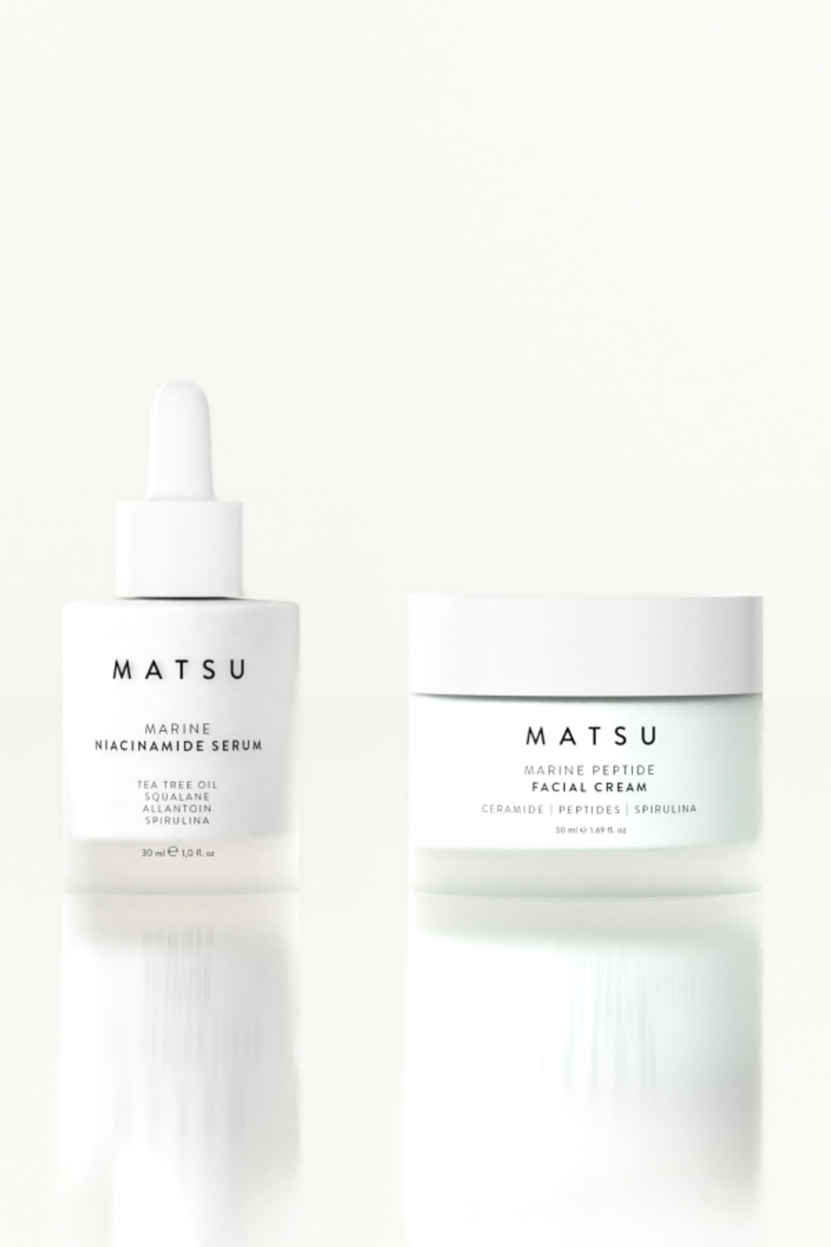 MATSU Gözenek Sıkılaştırıcı Niasinamid Serum ve Peptit Krem 2li
