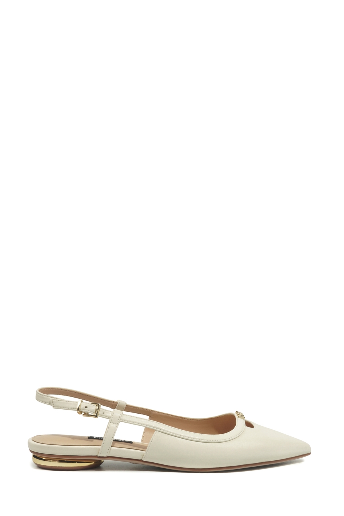 Nine West  BEATRIZ 6FX KIRIK BEYAZ Kadın Babet