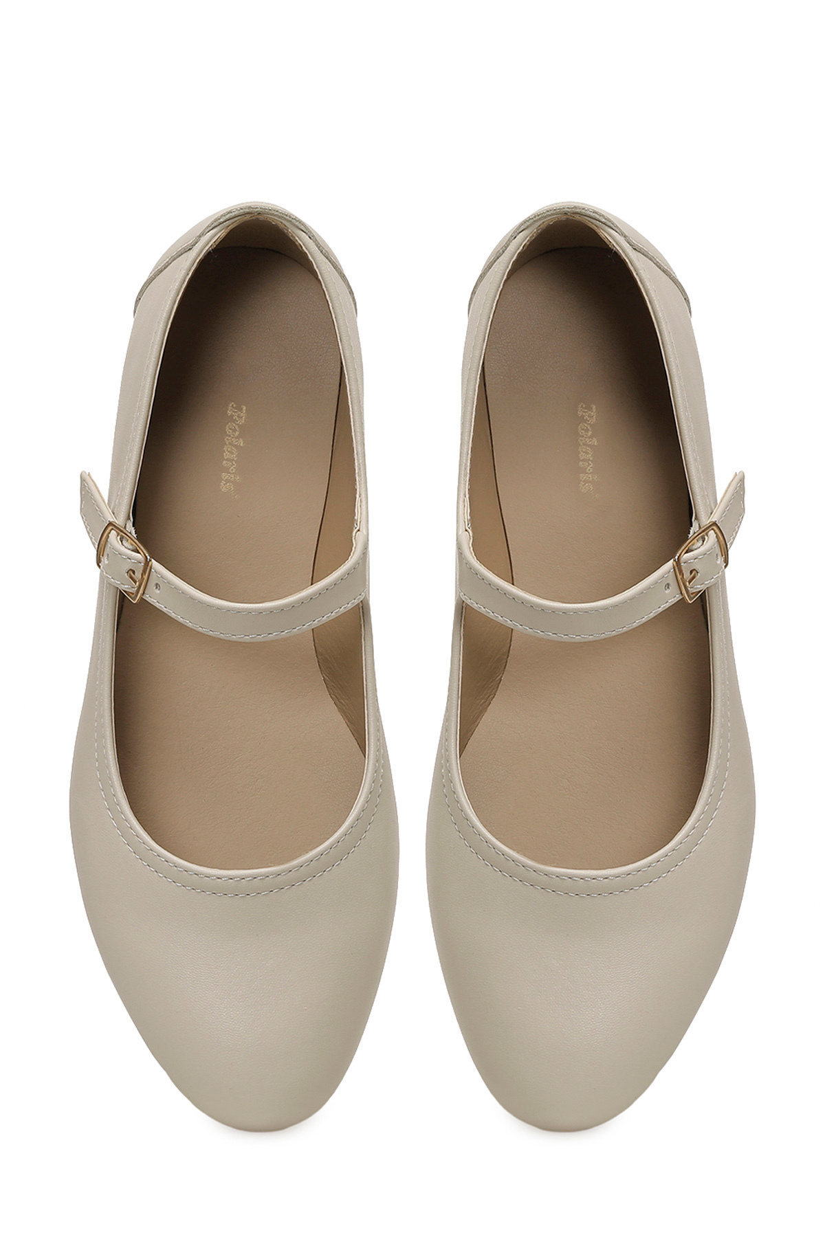 Polaris  325002.Z 6FX Bej Kadın Babet - Görsel 4