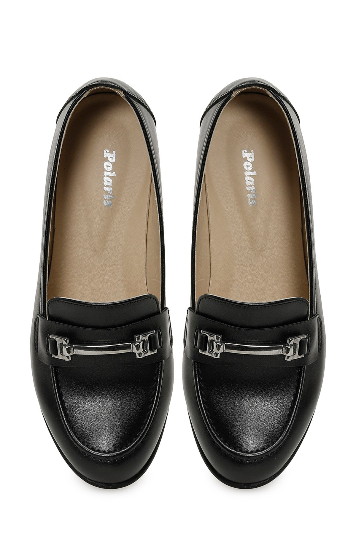 Polaris  166734.Z6FX Siyah Kadın Loafer - Görsel 4