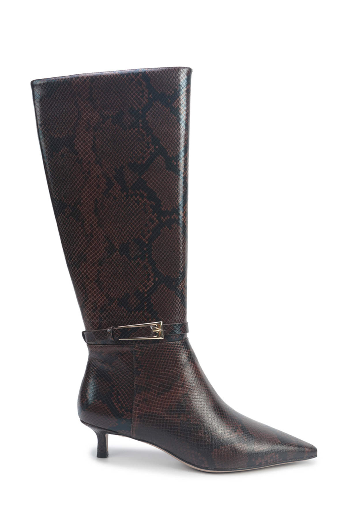 Nine West  SHONDA4 5PR Kahverengi Kadın Topuklu Çizme