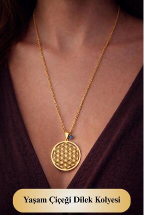 Ares Hills Yaşam Çiçeği Dilek Kolyesi (60 cm)