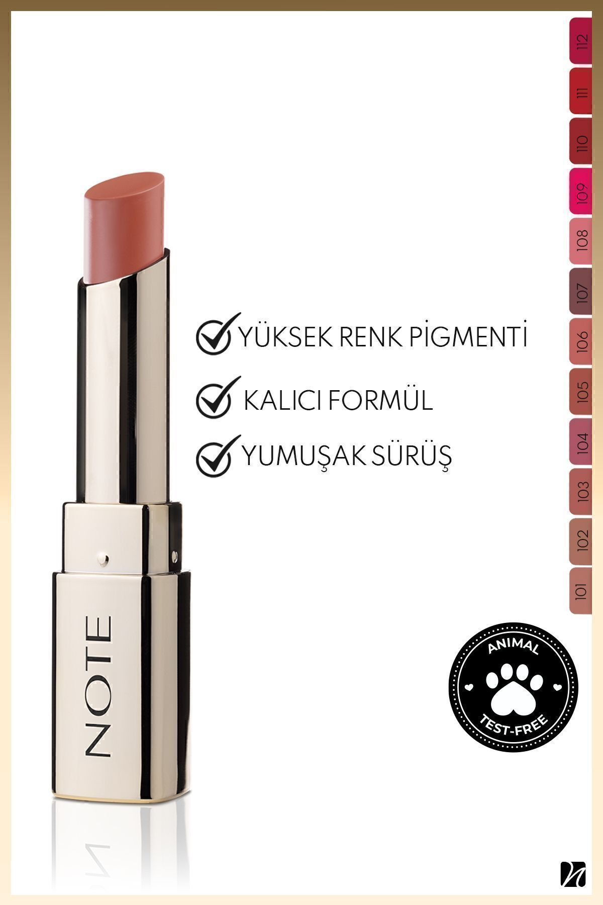 رژ لب مات آیکونیک رژ لب مات دائمی 106 ایندیپندنت - نود — قرمز LST ICONIC MATTE — تصویر 4 از 8