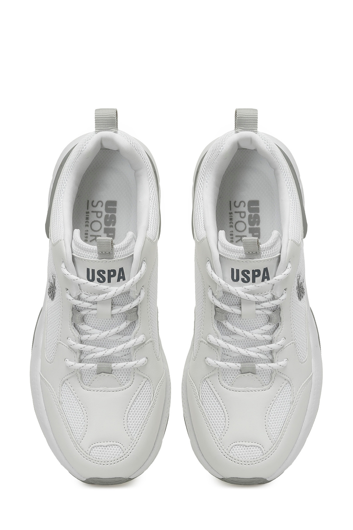 U.S. Polo Assn.  MAYBE WMN 5PR Beyaz Kadın Sneaker - Görsel 4