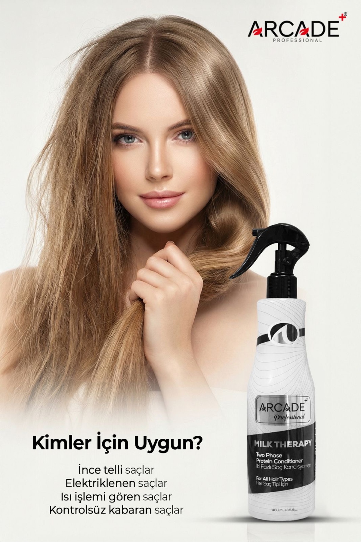 Milk Therapy Çift Fazlı Fön Sütü 400Ml — 153.AH.2704 — تصویر 5 از 5