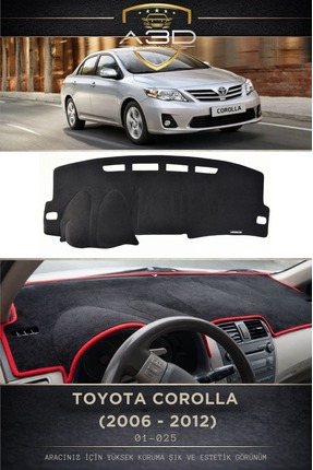 A3D TORPİDO KORUMA Toyota Corolla E140 Europe 2006-2012 TORPİDO KORUMA Ön Gög...