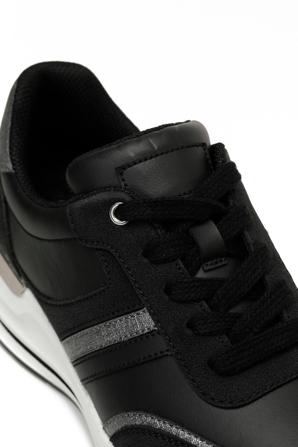 Polaris 325545.Z 5FX Siyah Kadın Sneaker görsel 7