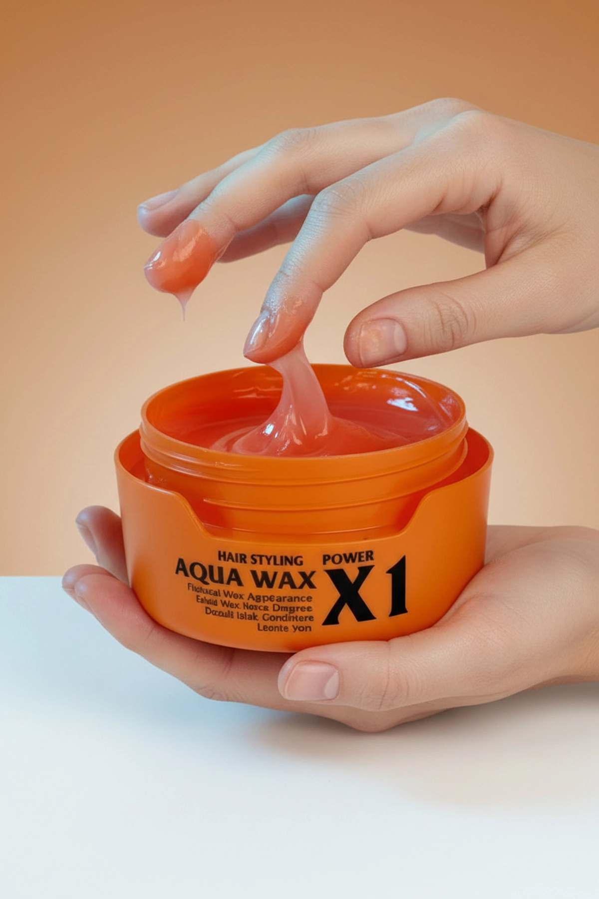 Aqua Wax Saç Şekillendirici Krem X1 (TURUNCU) 150 ml — 8680164442261 — تصویر 3 از 6