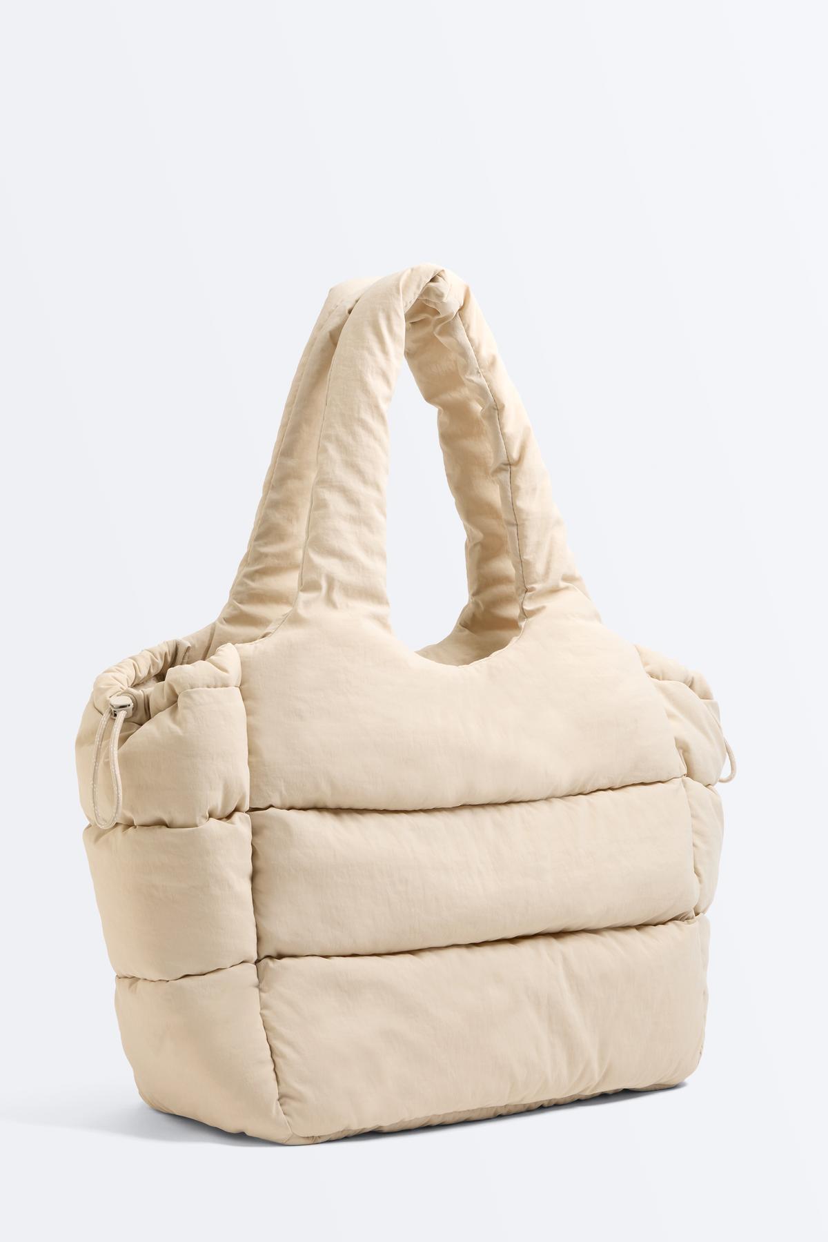 Oysho  Kapitone shopper çanta - Görsel 2