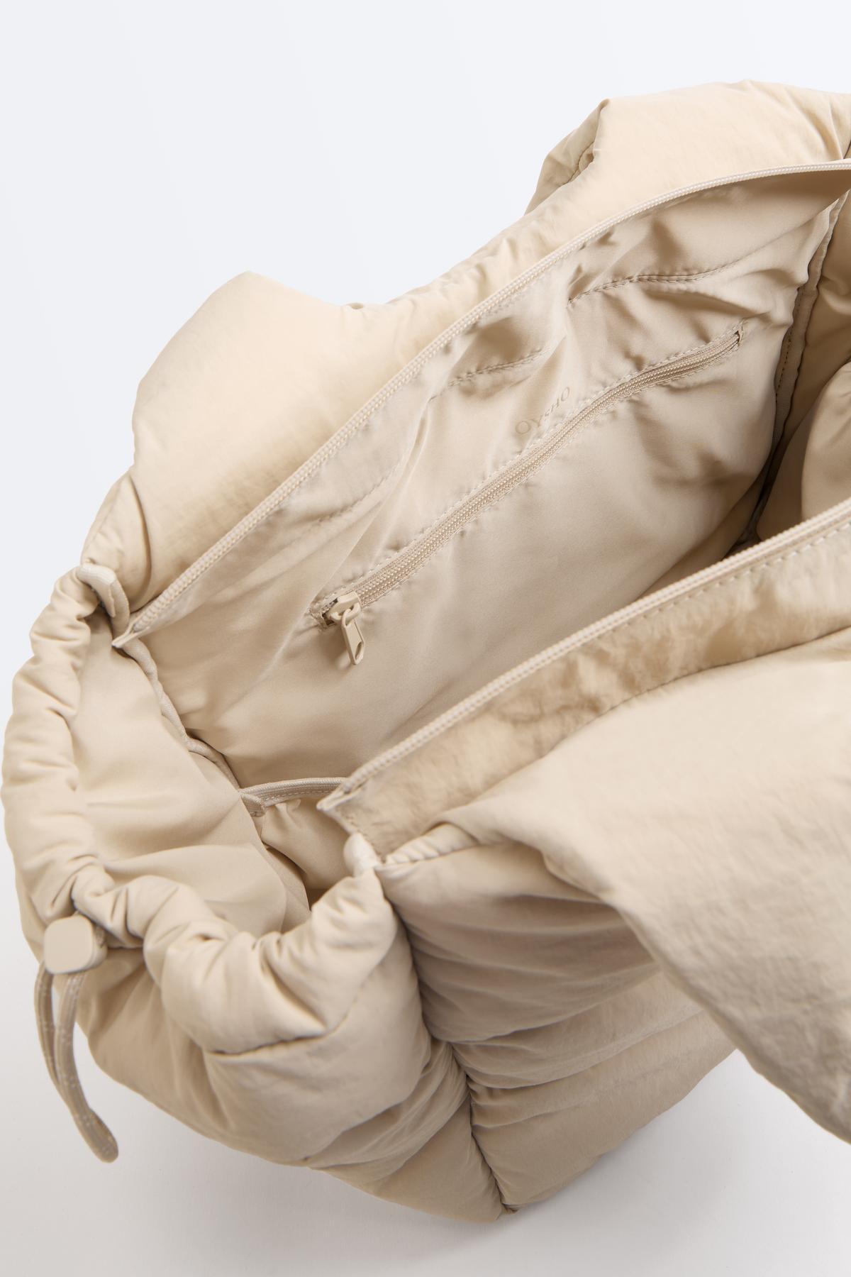 Oysho  Kapitone shopper çanta - Görsel 6