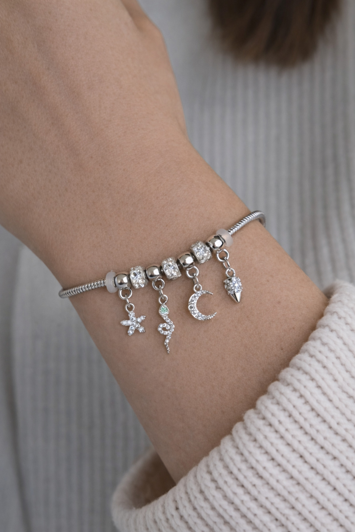 Yılan Charm Bileklik 4