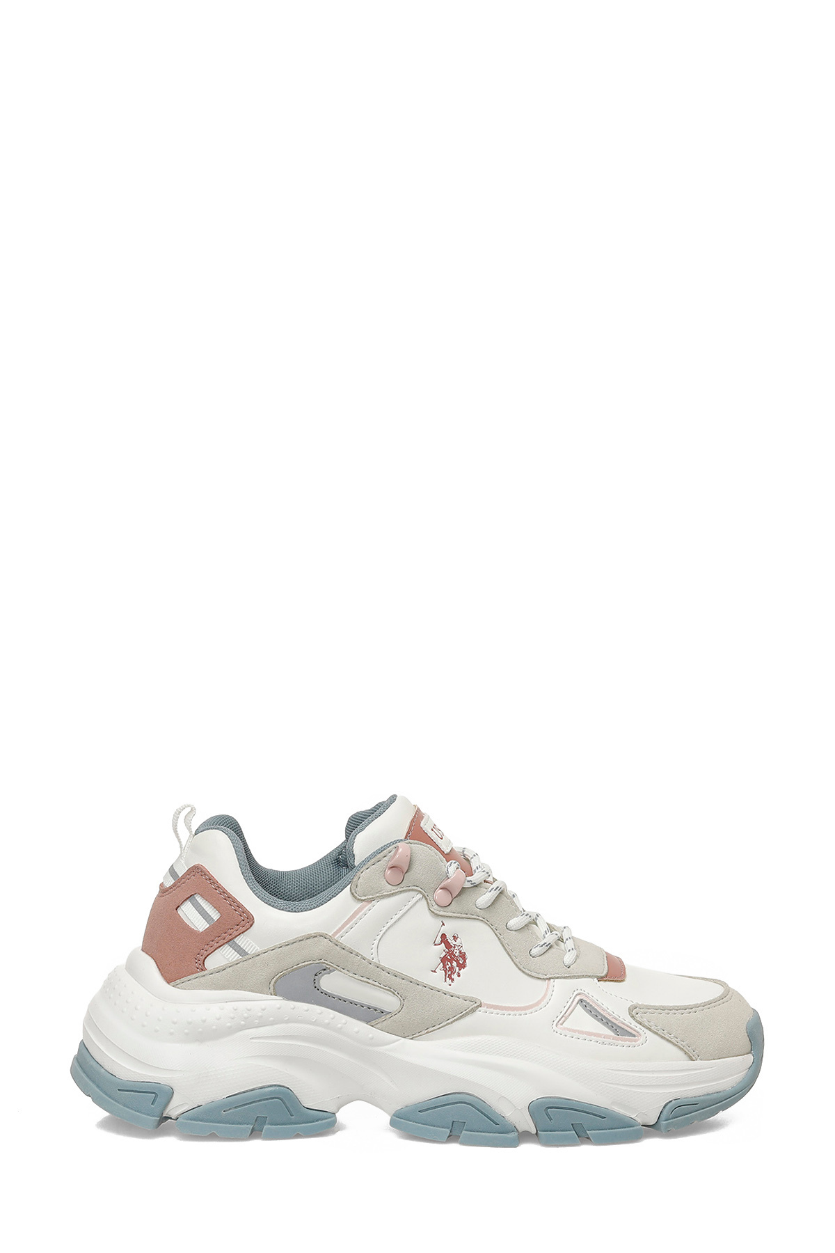 U.S. Polo Assn. KALISTA 6FX Бели дамски спортни обувки