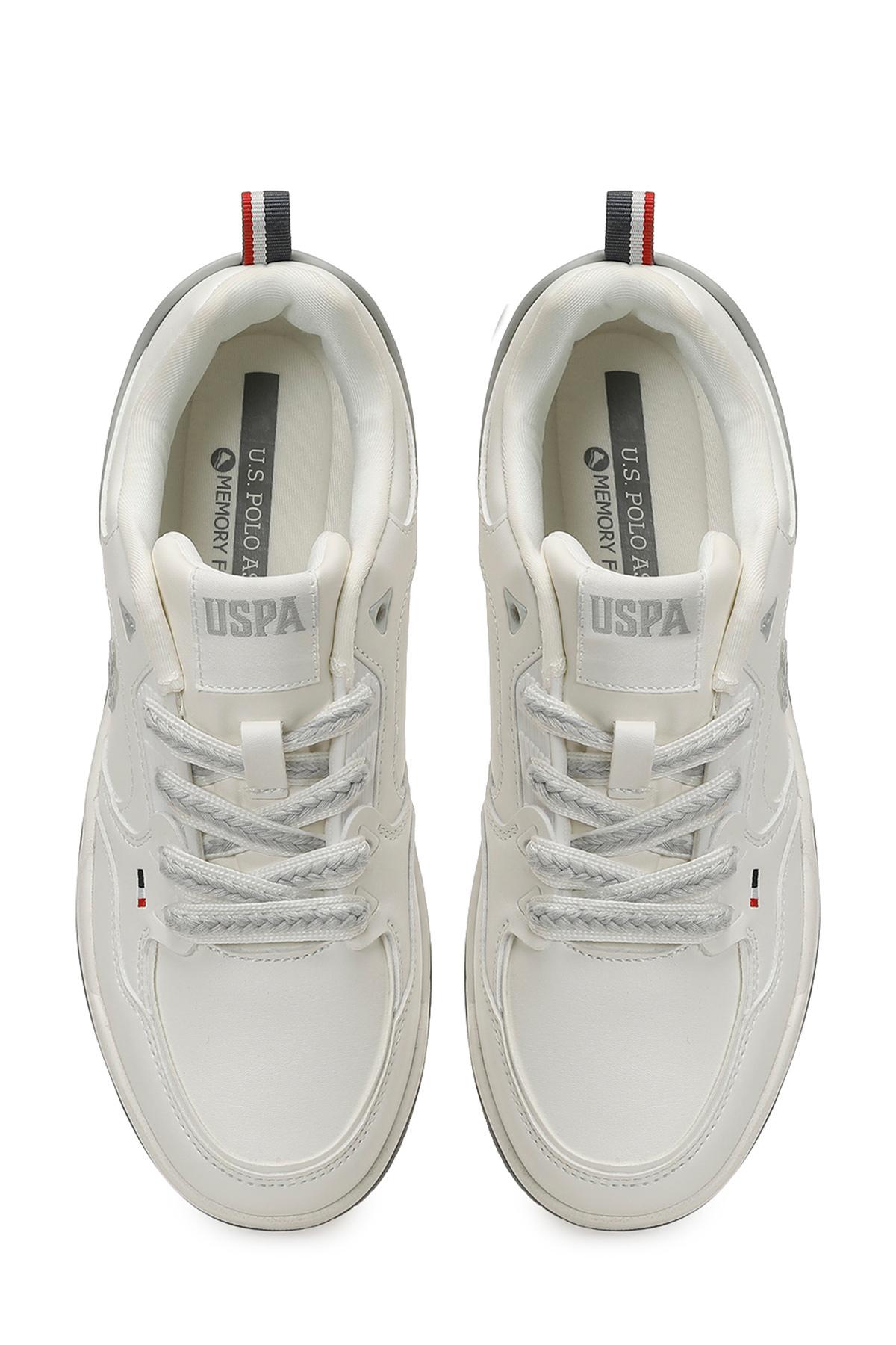 U.S. Polo Assn.  ZELDA 6FX Beyaz Kadın Sneaker - Görsel 4