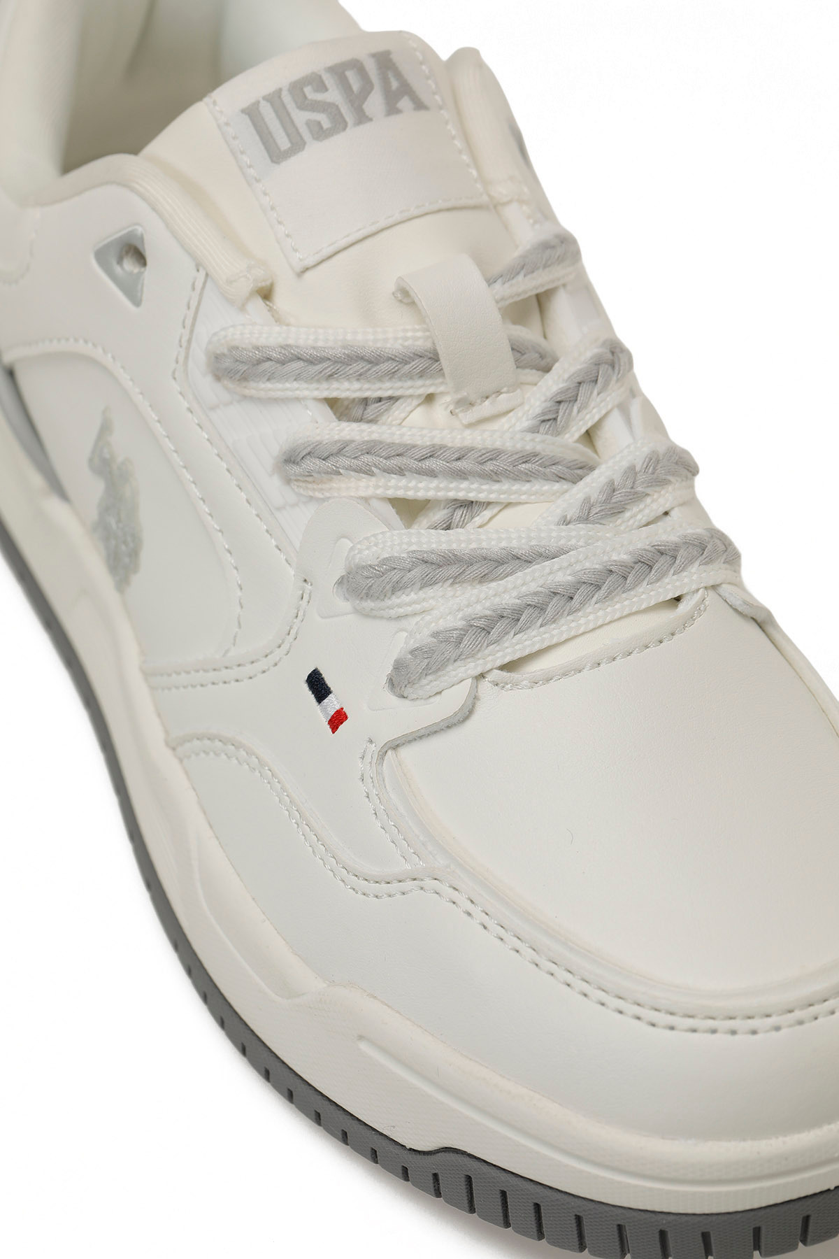U.S. Polo Assn.  ZELDA 6FX Beyaz Kadın Sneaker - Görsel 7