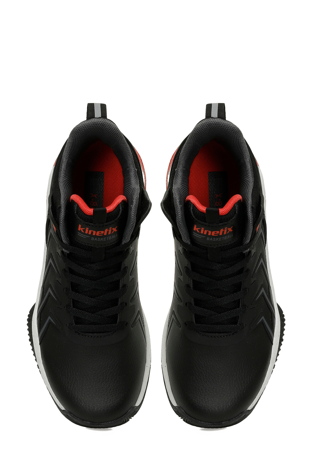 Kinetix HARGER PU 5PR Siyah Unisex Basketbol Ayakkabısı görsel 4