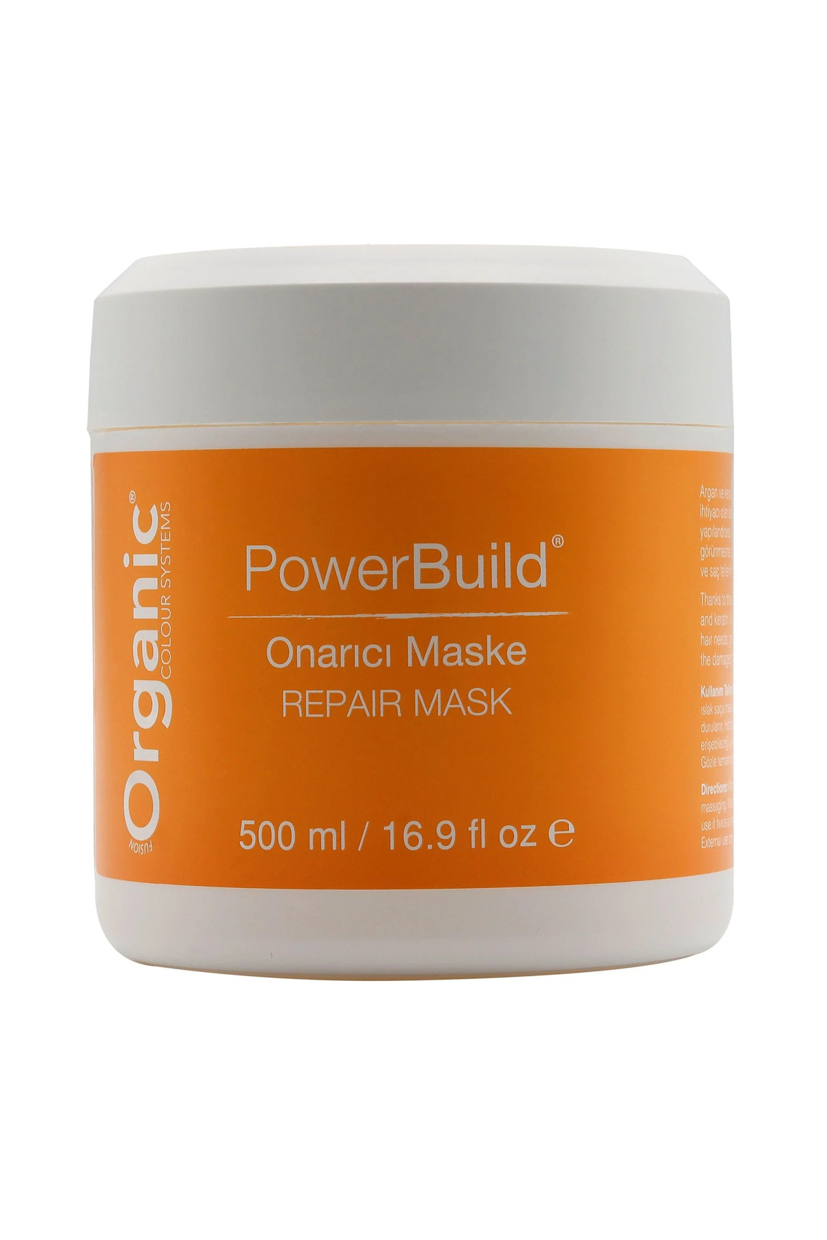 Genel Markalar Power Build Organik İçerikli Saç Bakım Maskesi 500ml — Organic Colour Systems