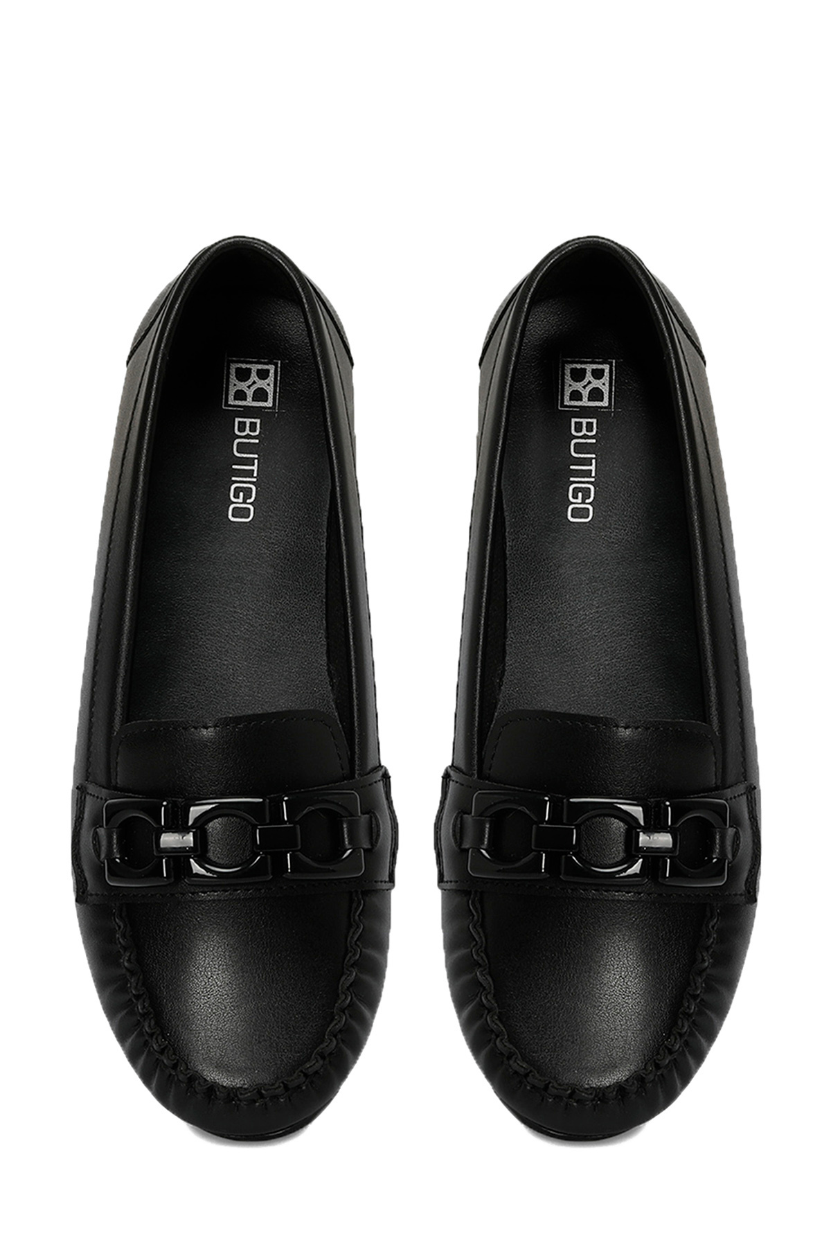 Butigo 25S-116 5FX Siyah Kadın Loafer görsel 4