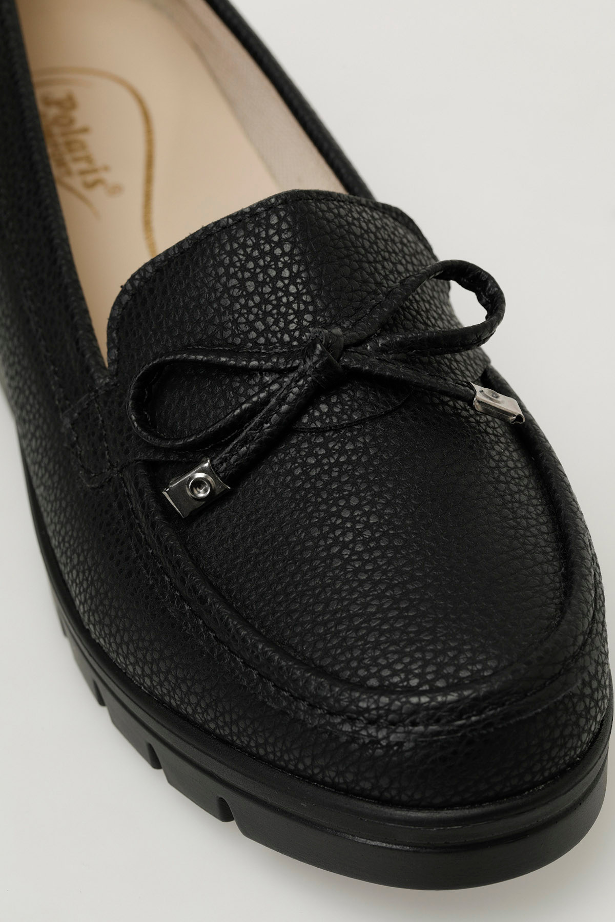 Polaris  166015.Z5FX Siyah Kadın Loafer - Görsel 7