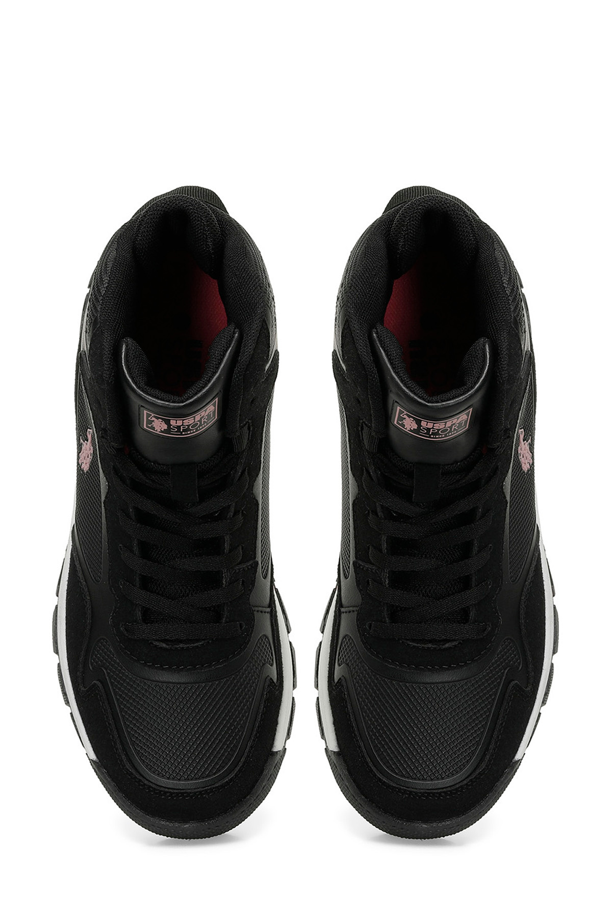U.S. Polo Assn. SAGAN HI WMN 4PR Siyah Kadın Outdoor Bot görsel 4