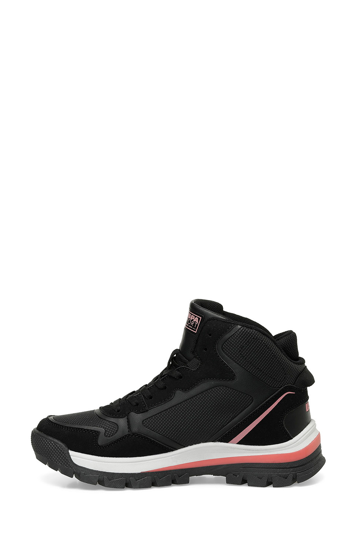 U.S. Polo Assn. SAGAN HI WMN 4PR Siyah Kadın Outdoor Bot görsel 3