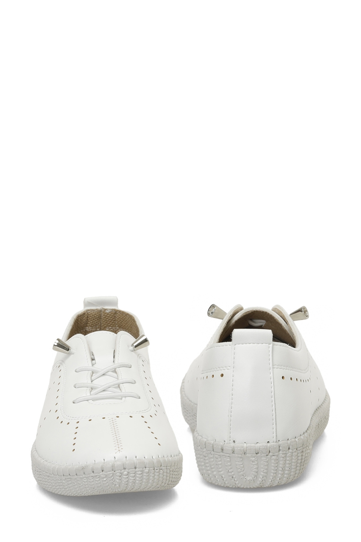 Polaris  161696.Z5FX Beyaz Kadın Ayakkabı - Görsel 5