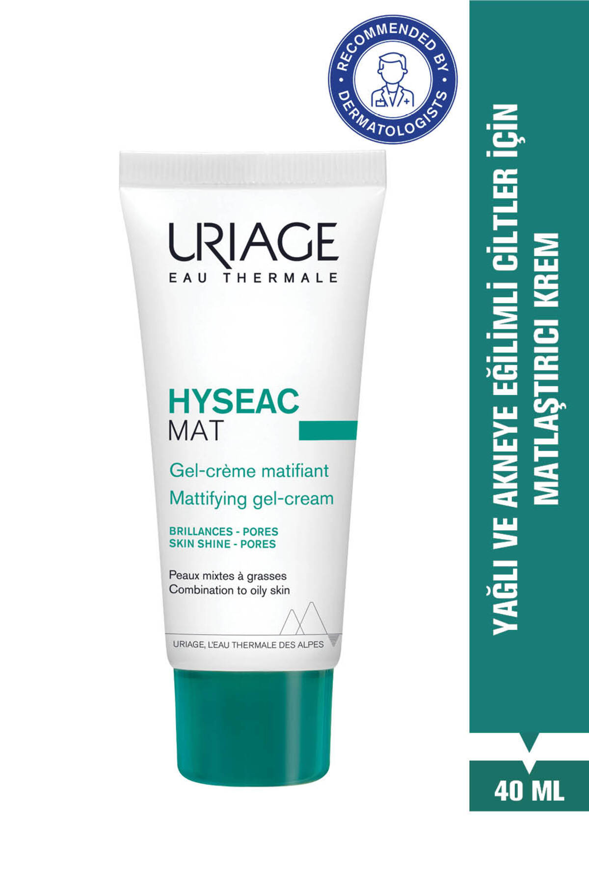 Uriage HYSEAC Mat Karma ve Yağlı Ciltler İçin Matlaştırıcı Emulsiyon 40 ml — 3661434010033
