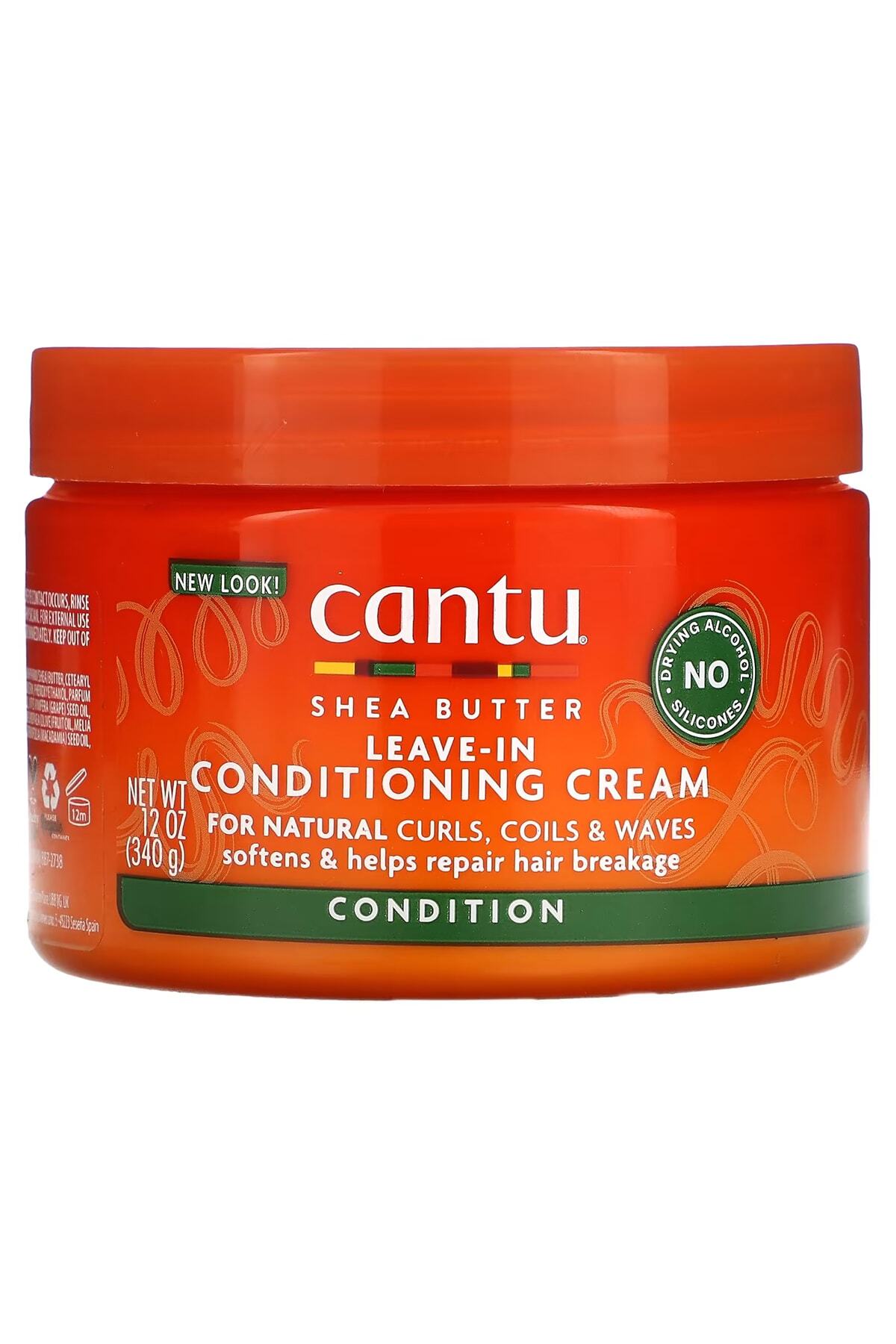 Cantu Kıvırcık Ve Dalgalı Saçlar Için Durulanmayan Saç Bakım Kremi 340gr — 07013-12/3EU
