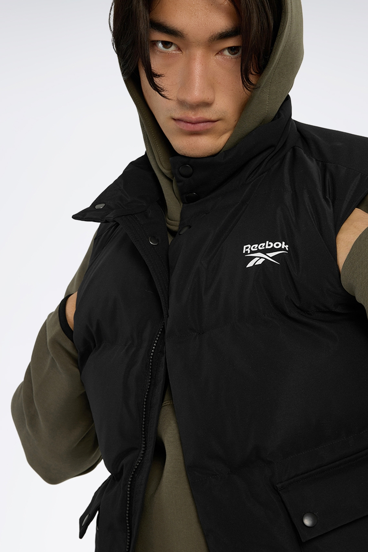Reebok LUHAN VEST Siyah Erkek Yelek görsel 3