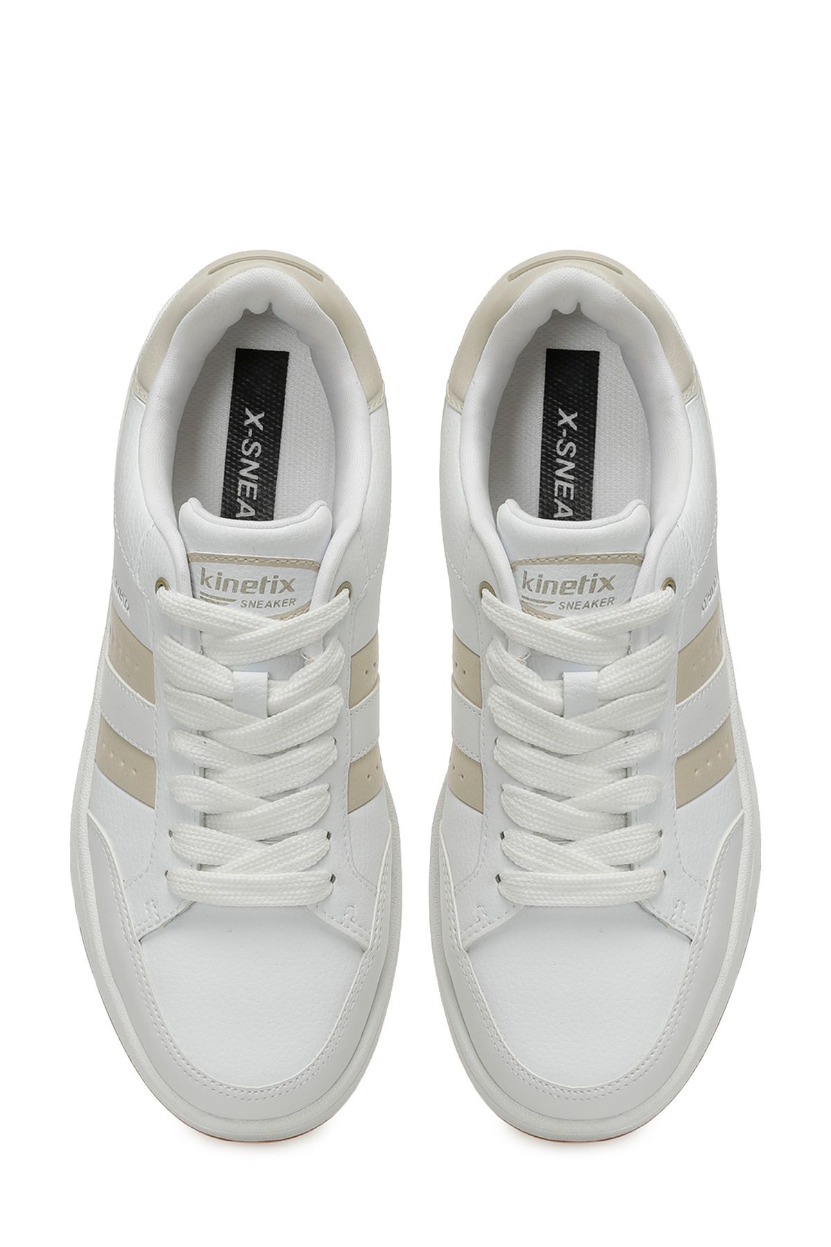 Kinetix COLLEGE PU W 5PR Beyaz Kadın Sneaker görsel 4