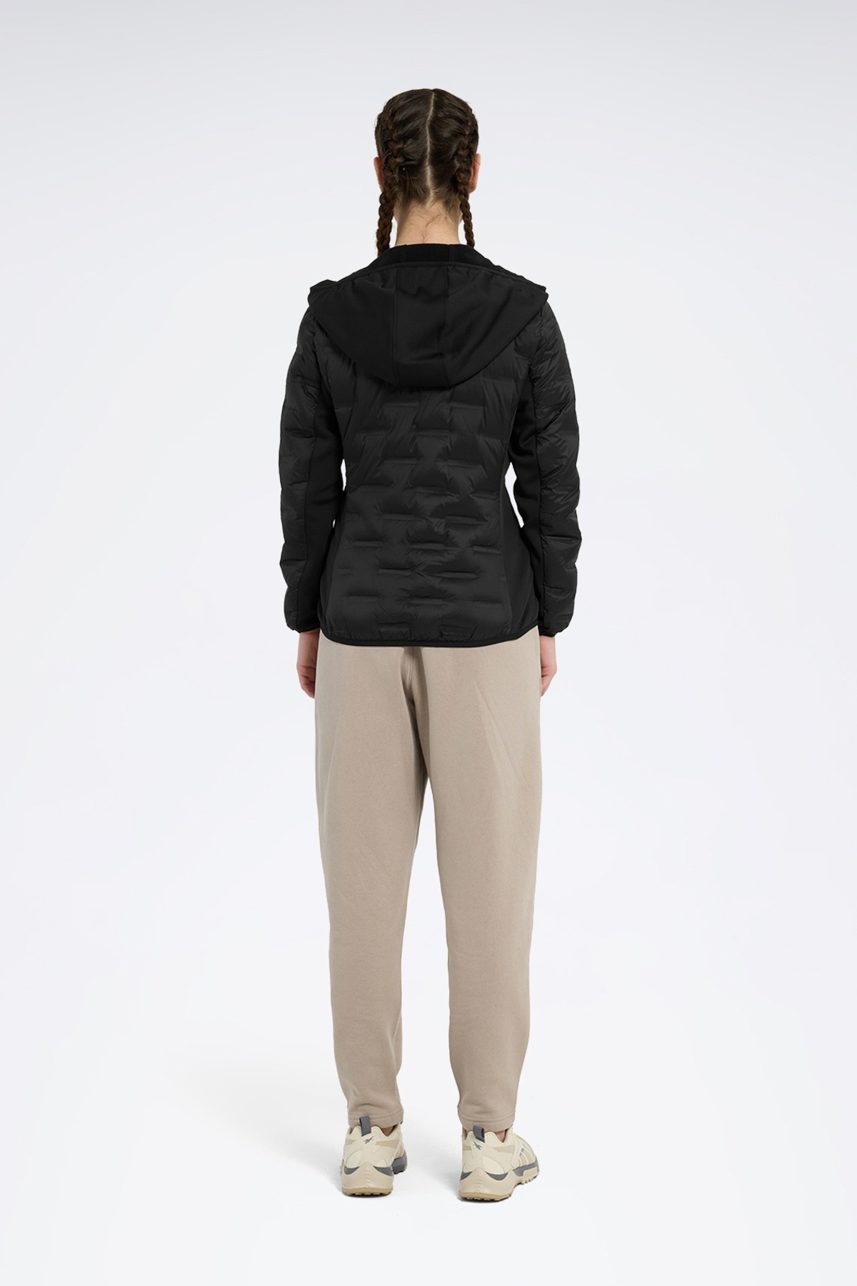 Reebok  FRAN COAT Siyah Kadın Mont - Görsel 5