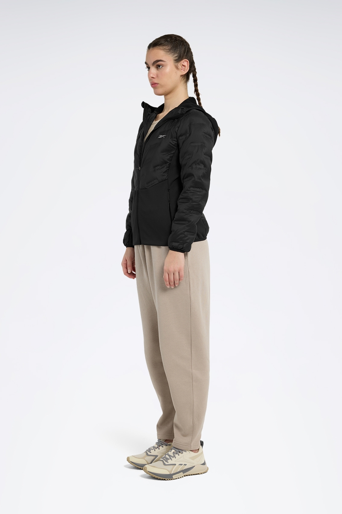 Reebok  FRAN COAT Siyah Kadın Mont - Görsel 7