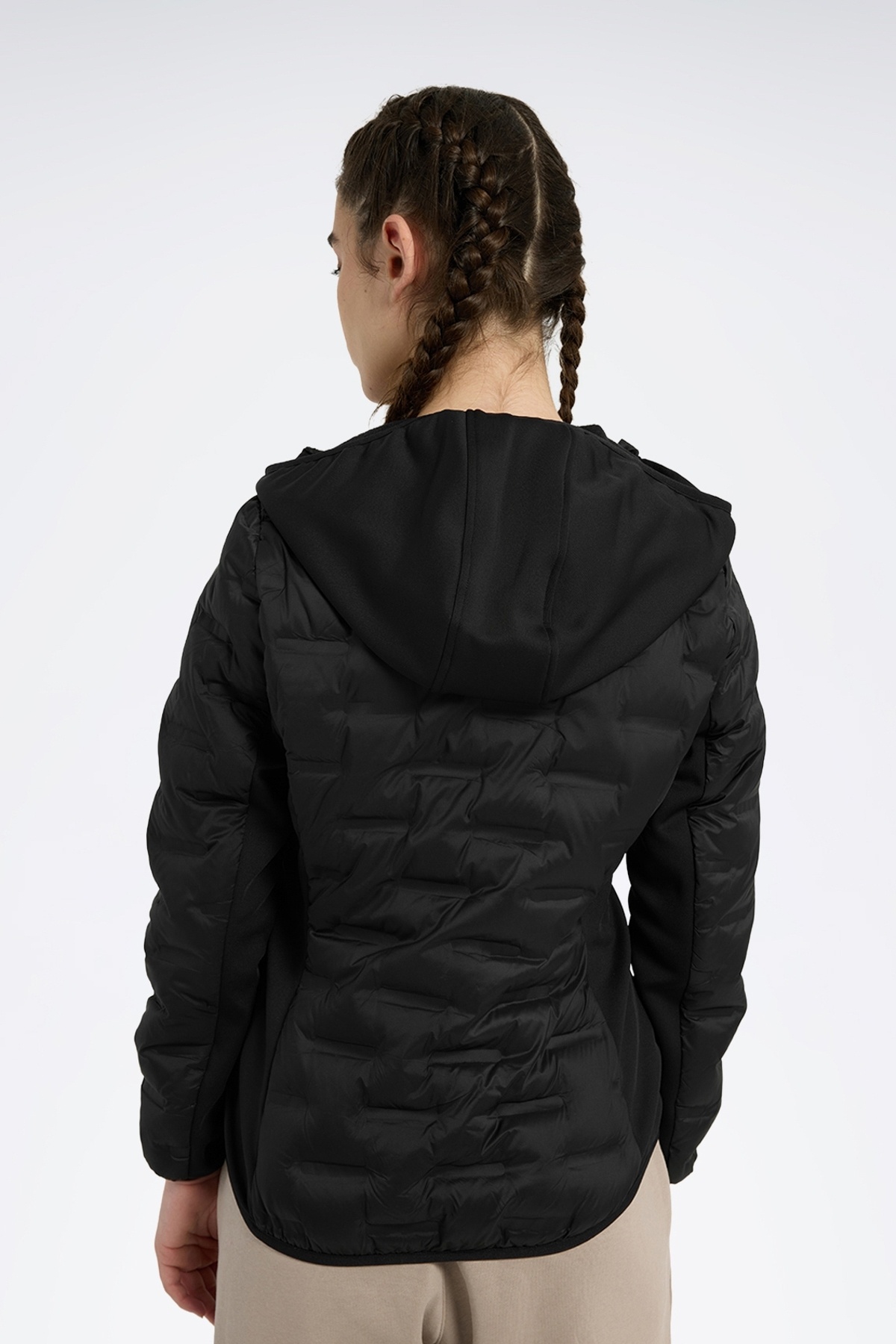 Reebok  FRAN COAT Siyah Kadın Mont - Görsel 2