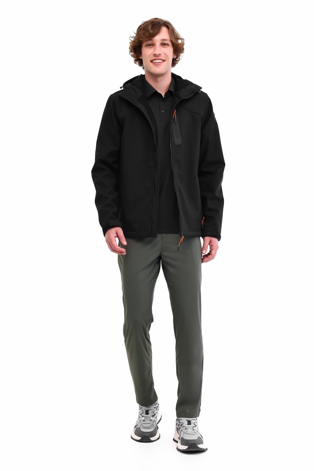 lumberjack ML NEW TREND 1GT17 5PR Siyah Erkek Softshell görsel 3