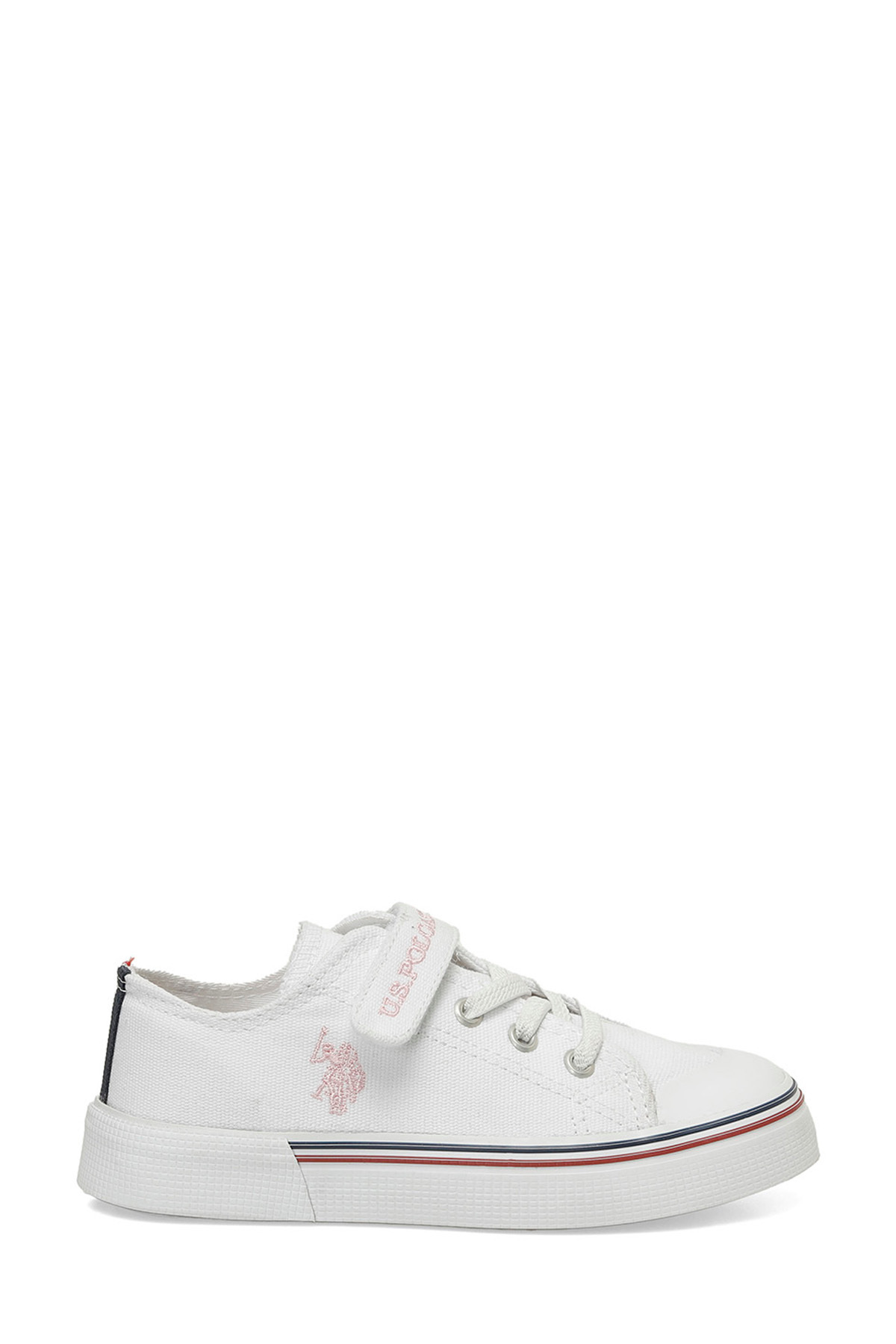 U.S. Polo Assn. Penelope Jr 5Fx White Girl's Sneaker
