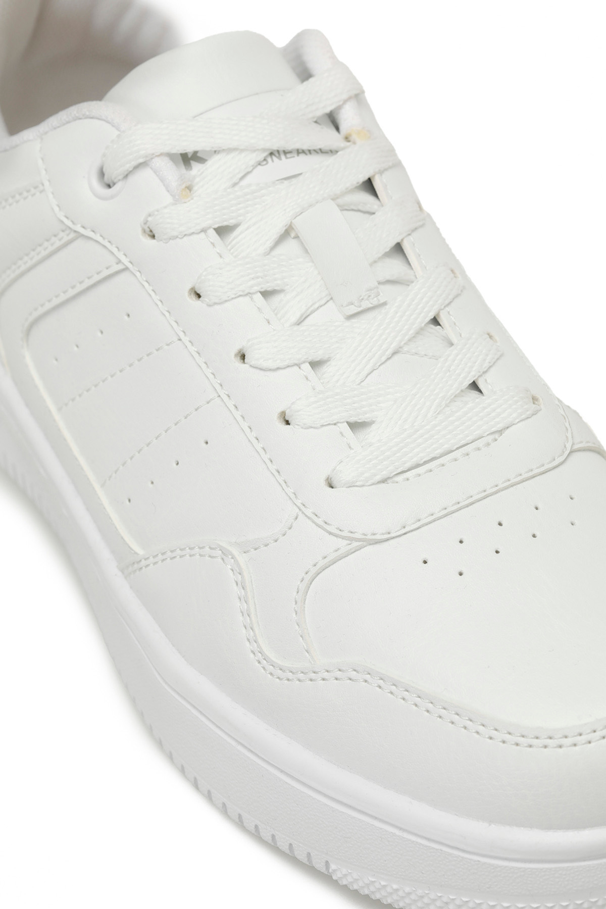 Kinetix  LOWNER PU W 5PR Beyaz Kadın Sneaker - Görsel 8