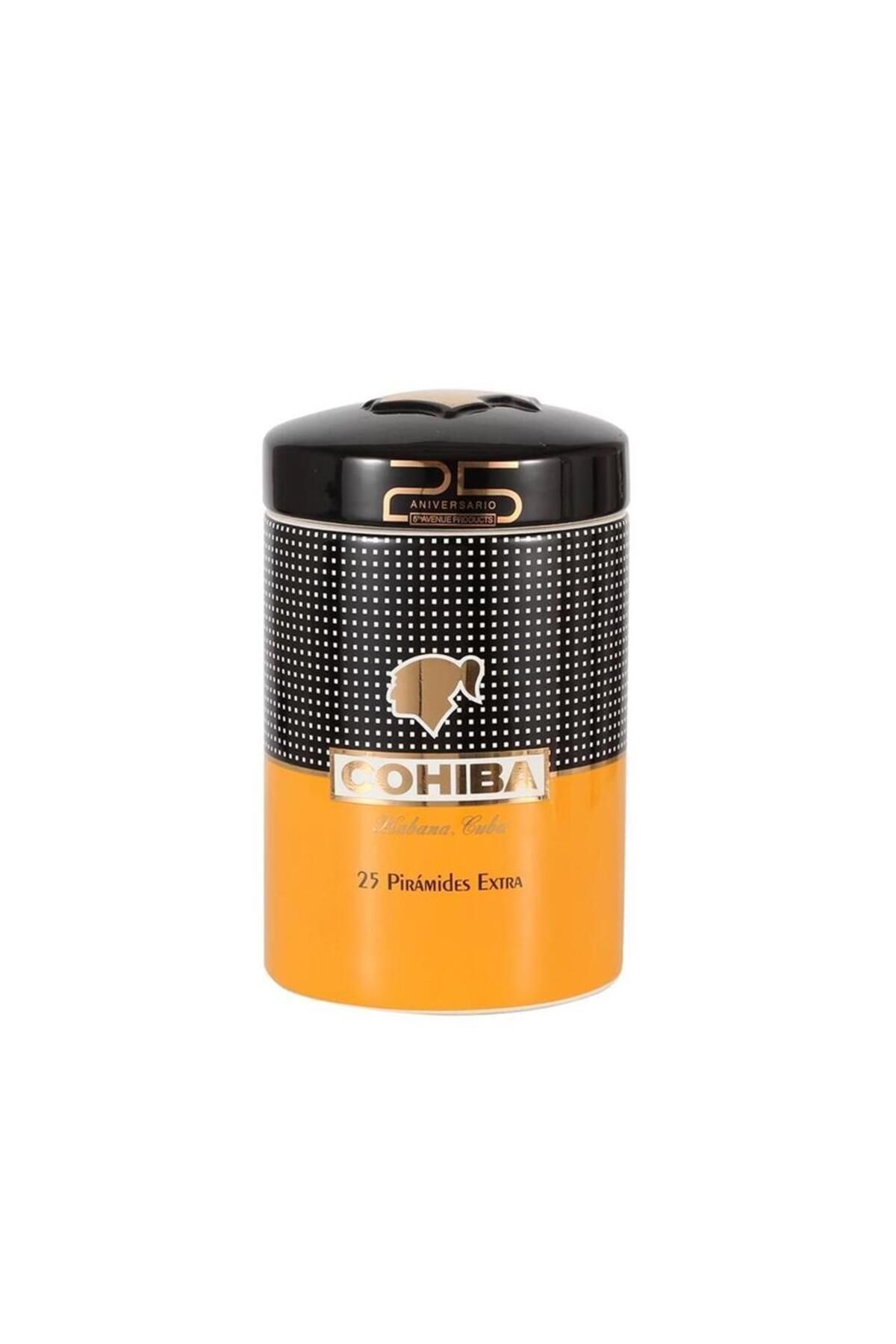 COHİBA Cohiba Piramides 25.Ani Jar Humidor Puro Kutusu Kavanoz