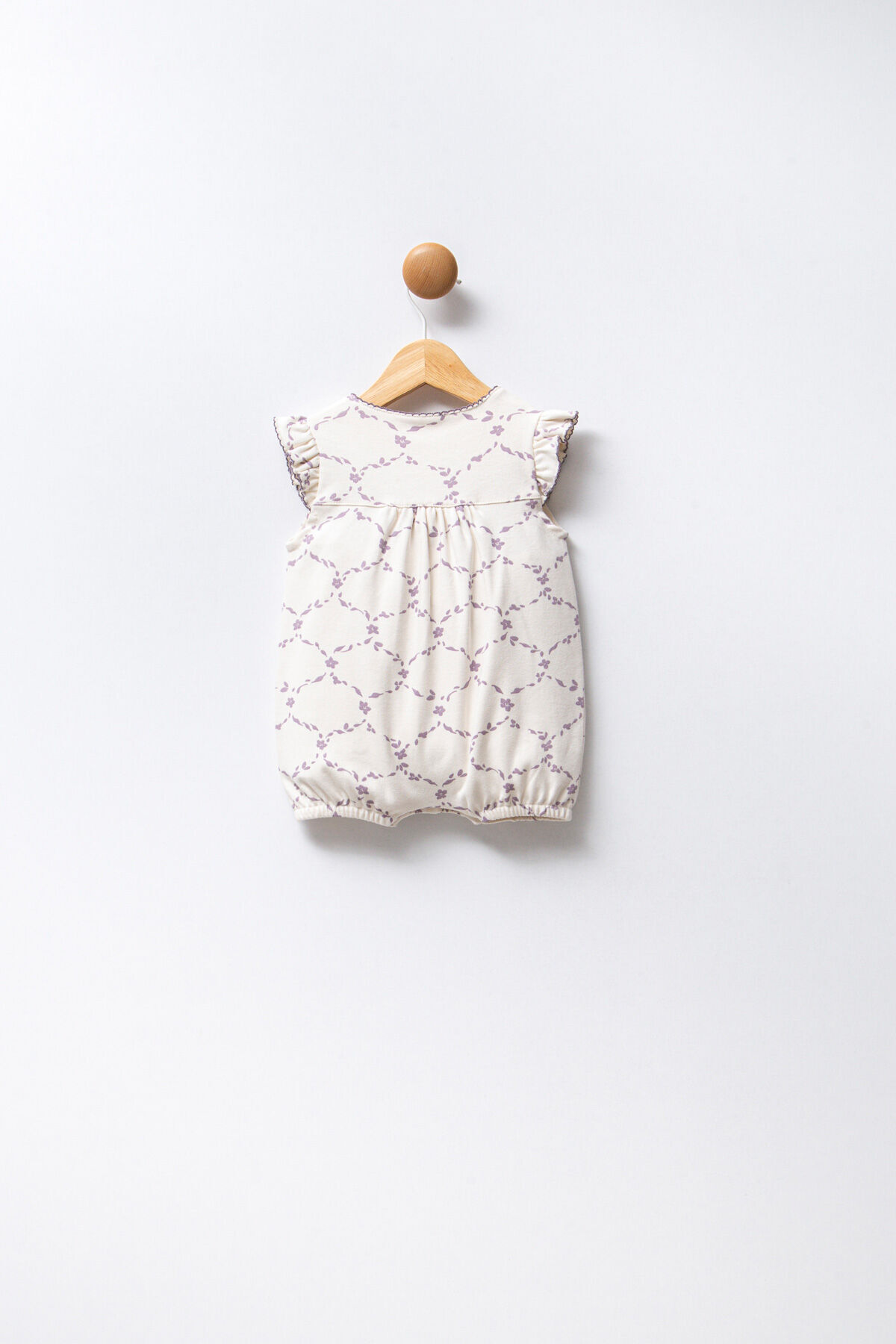 U.S. Polo Assn. U.S. Polo Assn Kız Bebek Beyaz Tulum fotoğrafı 3 (önizleme)