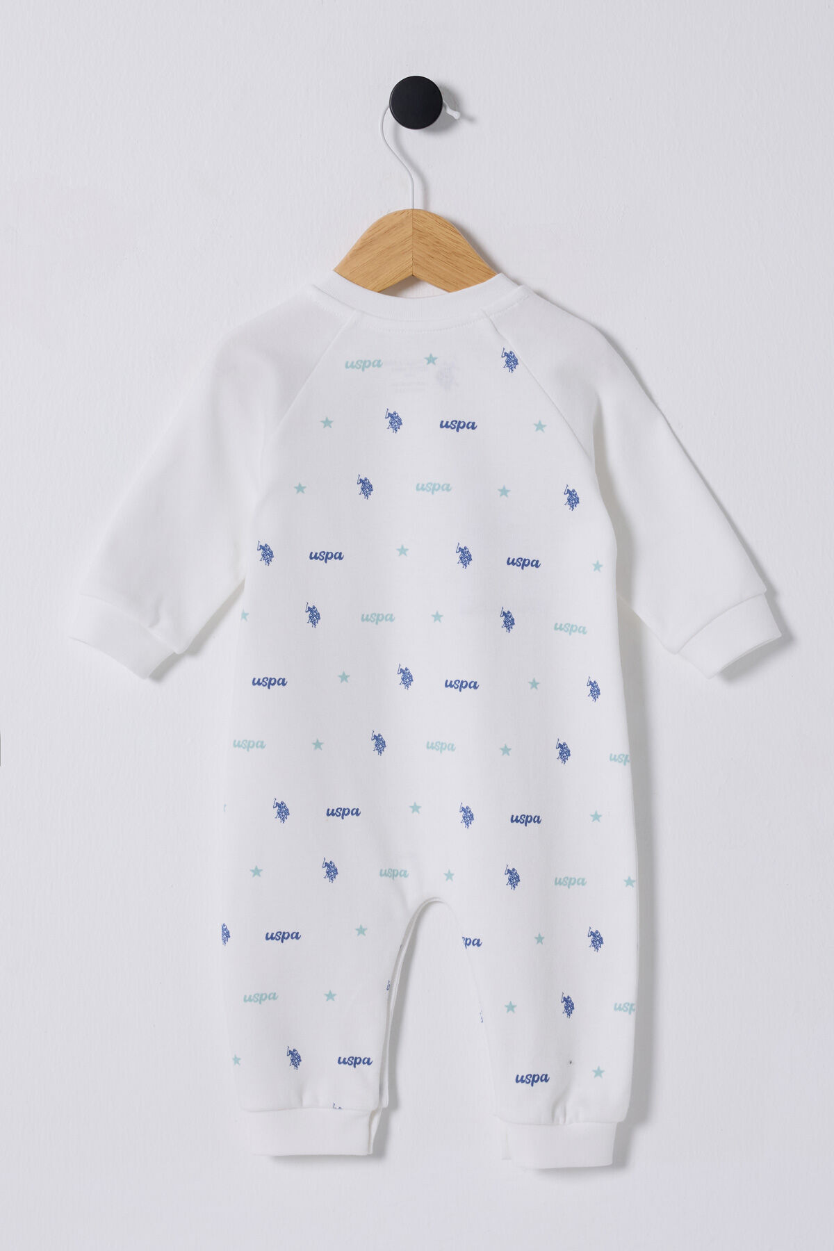 U.S. Polo Assn. U.S. Polo Assn Erkek Bebek Beyaz Tulum fotoğrafı 2 (önizleme)