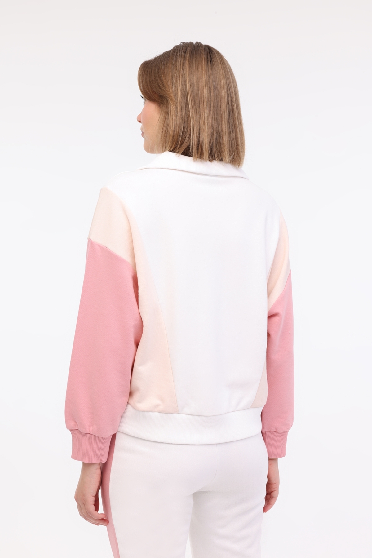lumberjack WL ANNABEL-C 16CK927 5FX Pembe Kadın Sweatshirt görsel 2
