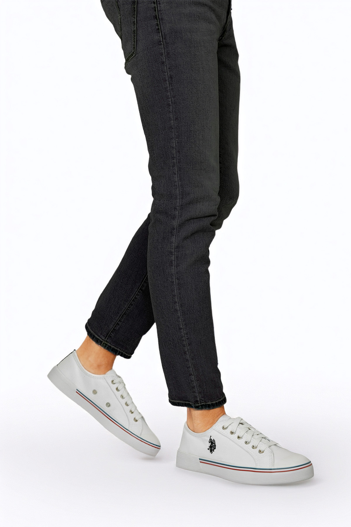 U.S. Polo Assn.  PENELOPE 5FX Beyaz Kadın Sneaker - Görsel 2