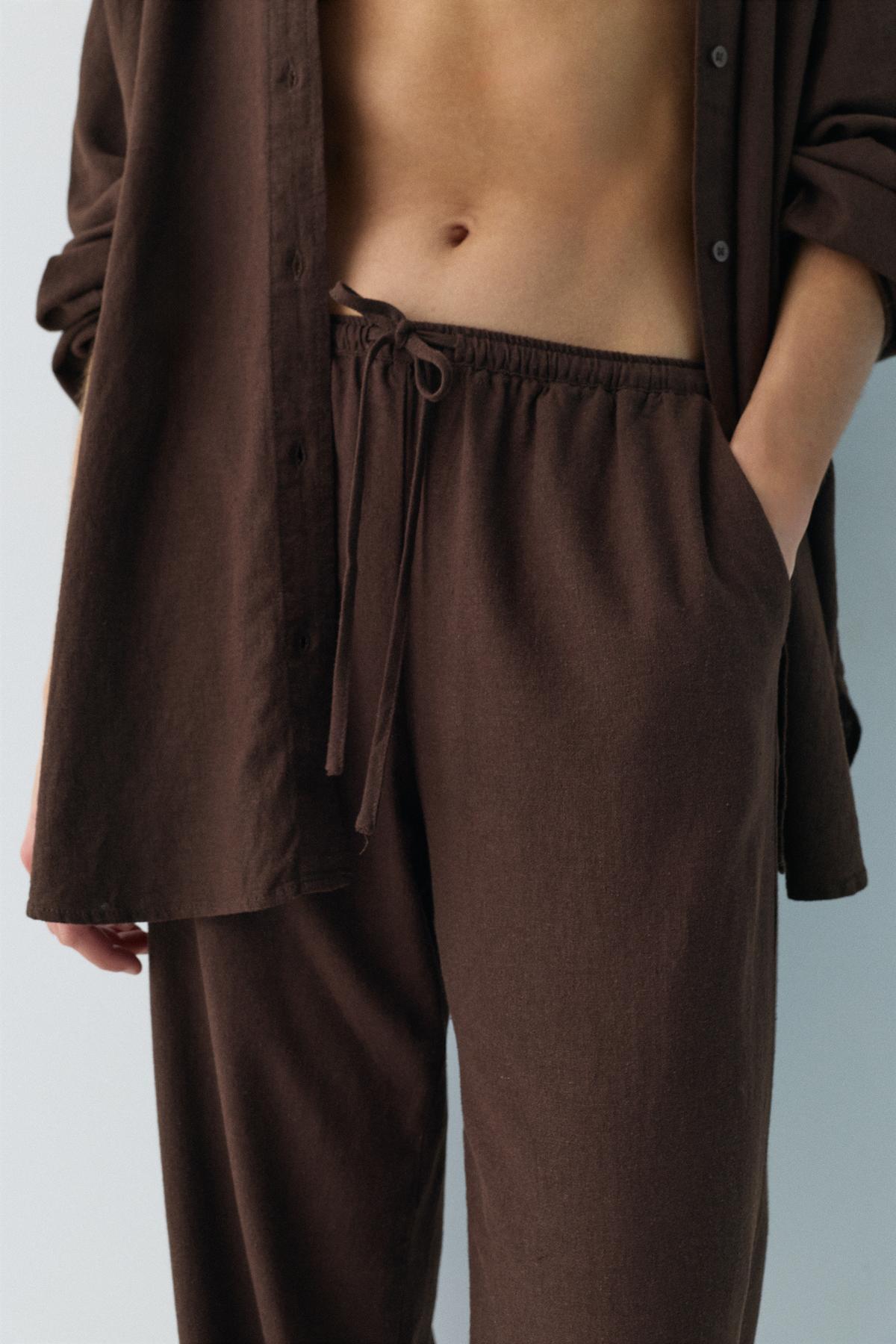 Pull & Bear  Rustik jogger pantolon - Görsel 6