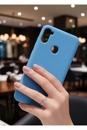 TechTrove Samsung Galaxy A11 / M11 Kılıf İçi Kadife Soft Silikon Lansman Kapak