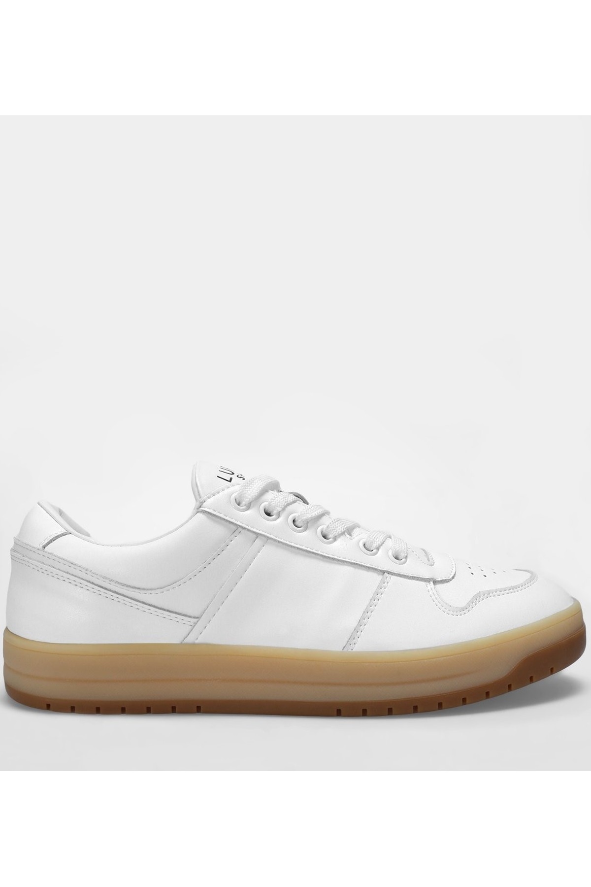 Lufian  111230257 Omar Sneaker Erkek Deri Ayakkabı BEYAZ - Görsel 2