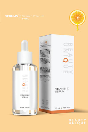BEAUTY UNIQUE Aydınlatıcı ve Canlandırıcı Vitamin C Serumu – Radiant Rejuvena...