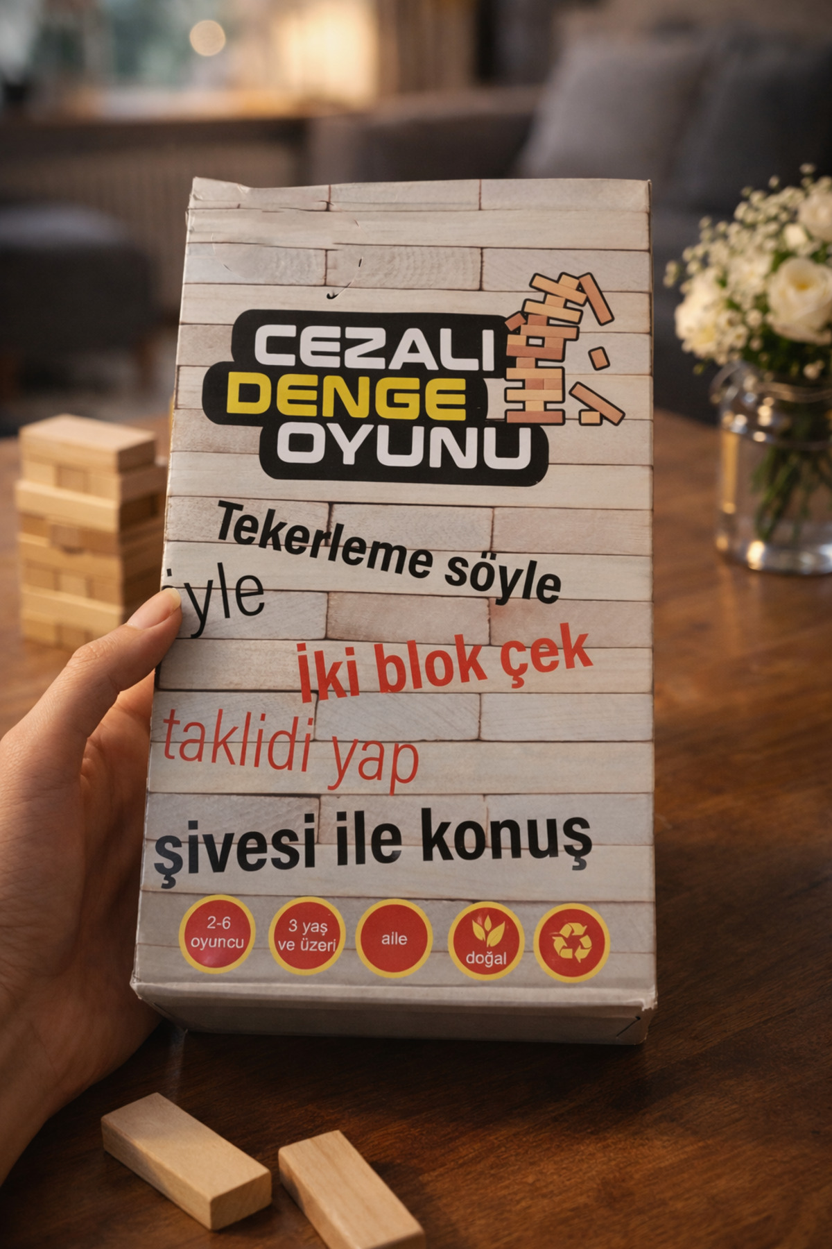 Bundera Cezalı Jenga, Cezalı Denge Oyunu Yeni Versiyon V2 fotoğrafı 2 (önizleme)