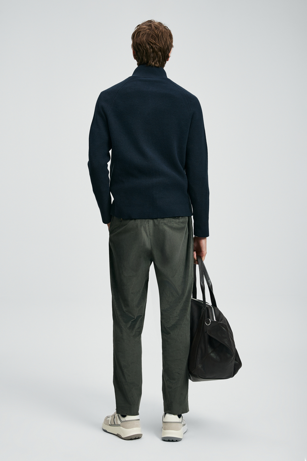 Lufian  Amber Erkek Hırka Lacivert - Görsel 6