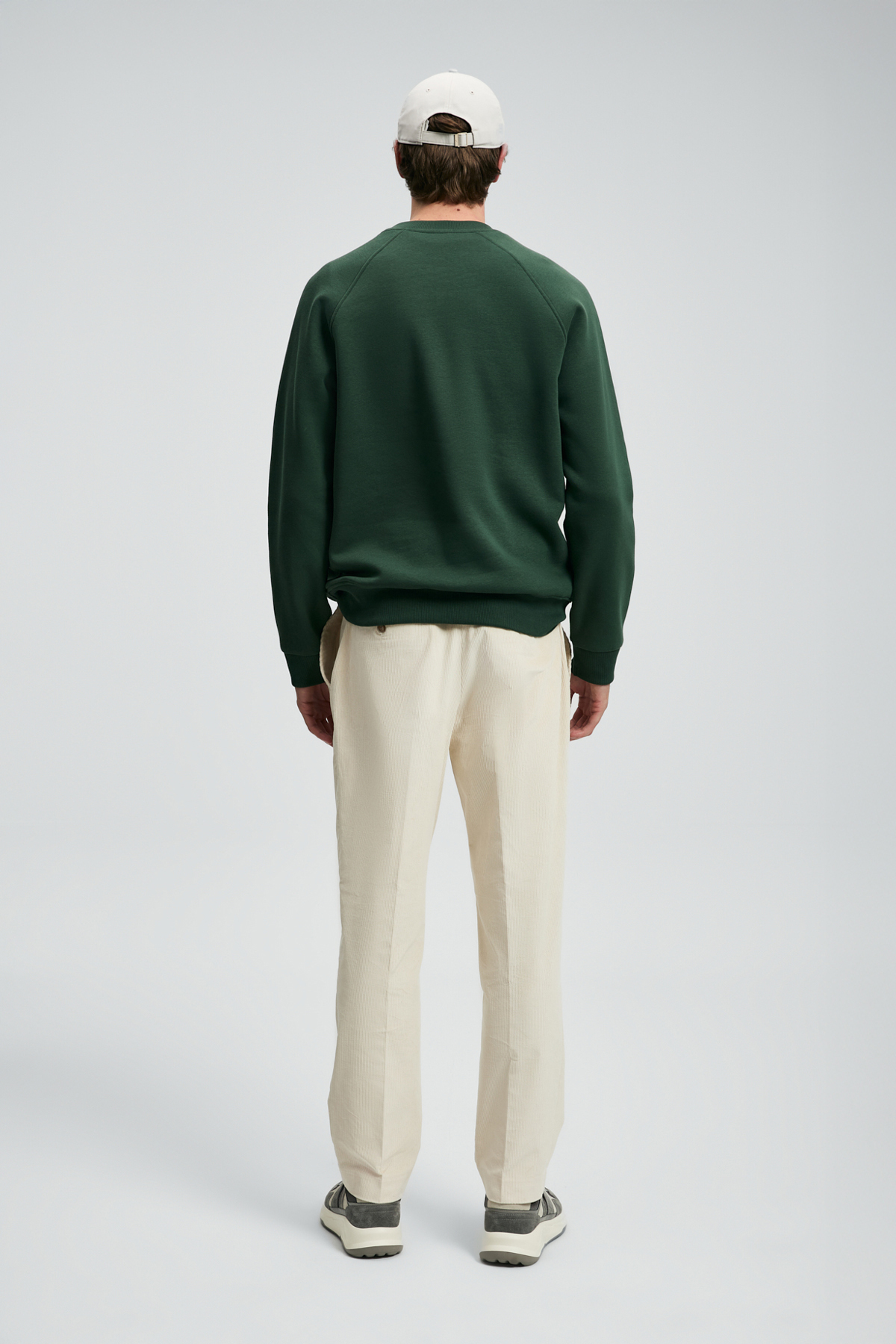 Lufian  Storm Erkek Sweatshirt Çimen Yeşili - Görsel 6