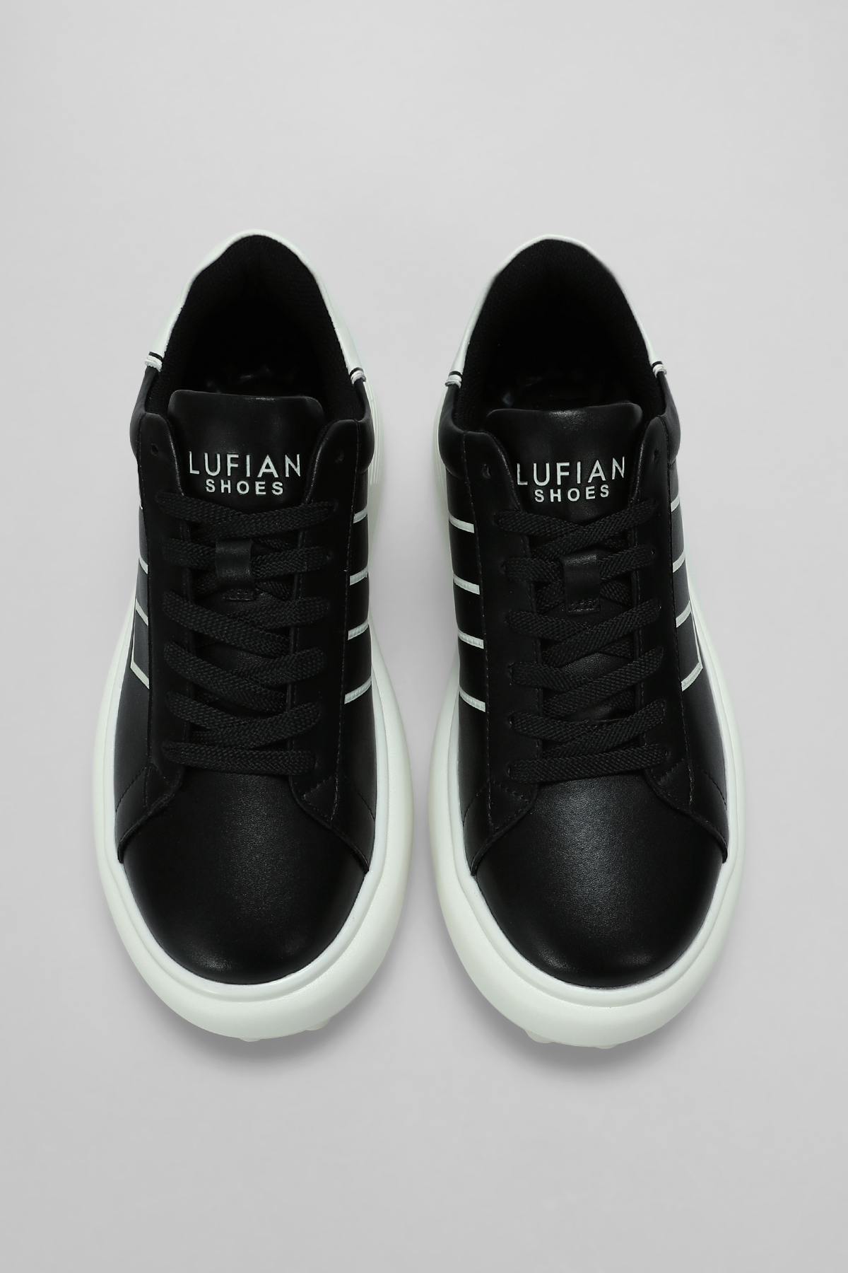 Lufian  Harold Erkek Sneaker Ayakkabı Siyah - Görsel 3